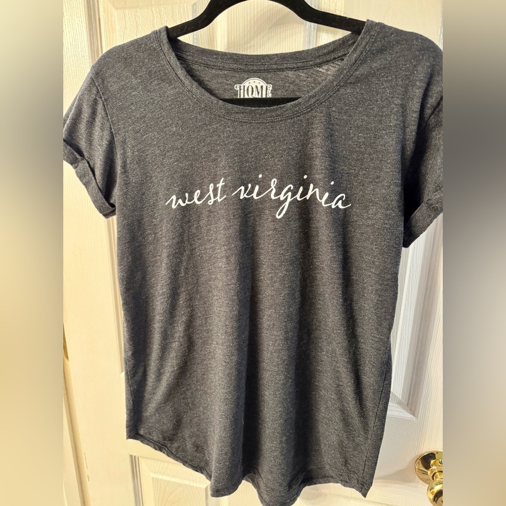 Women's West Virginia Rolled Sleeve Tee